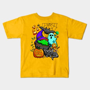 Halloween Doodle Kids T-Shirt